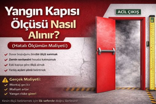 yangin kapisi ölçüsü alma
